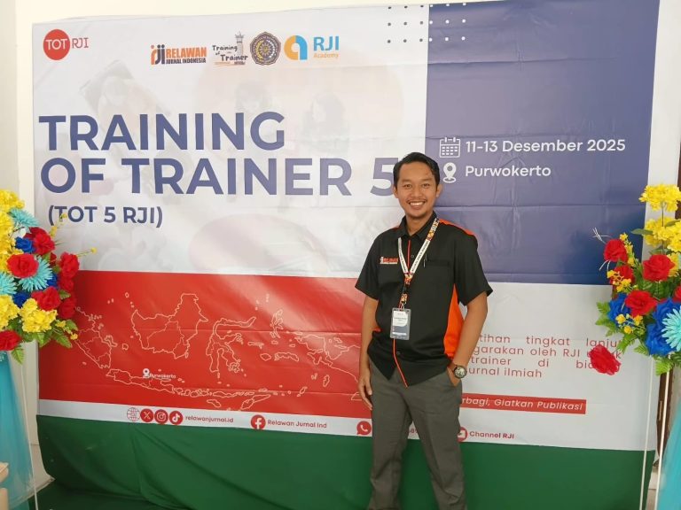 Ketua LPPM IDAQU Ikuti Training of Trainers Pengelolaan Jurnal